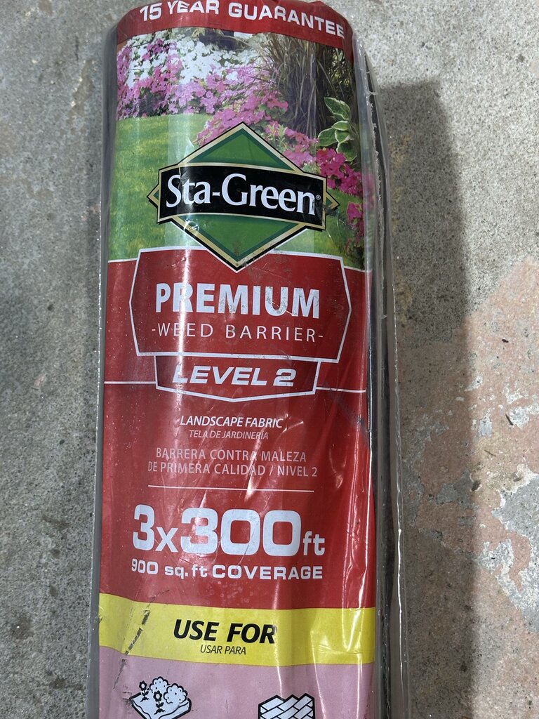 Premium Weed Barrier Landscape Fabric