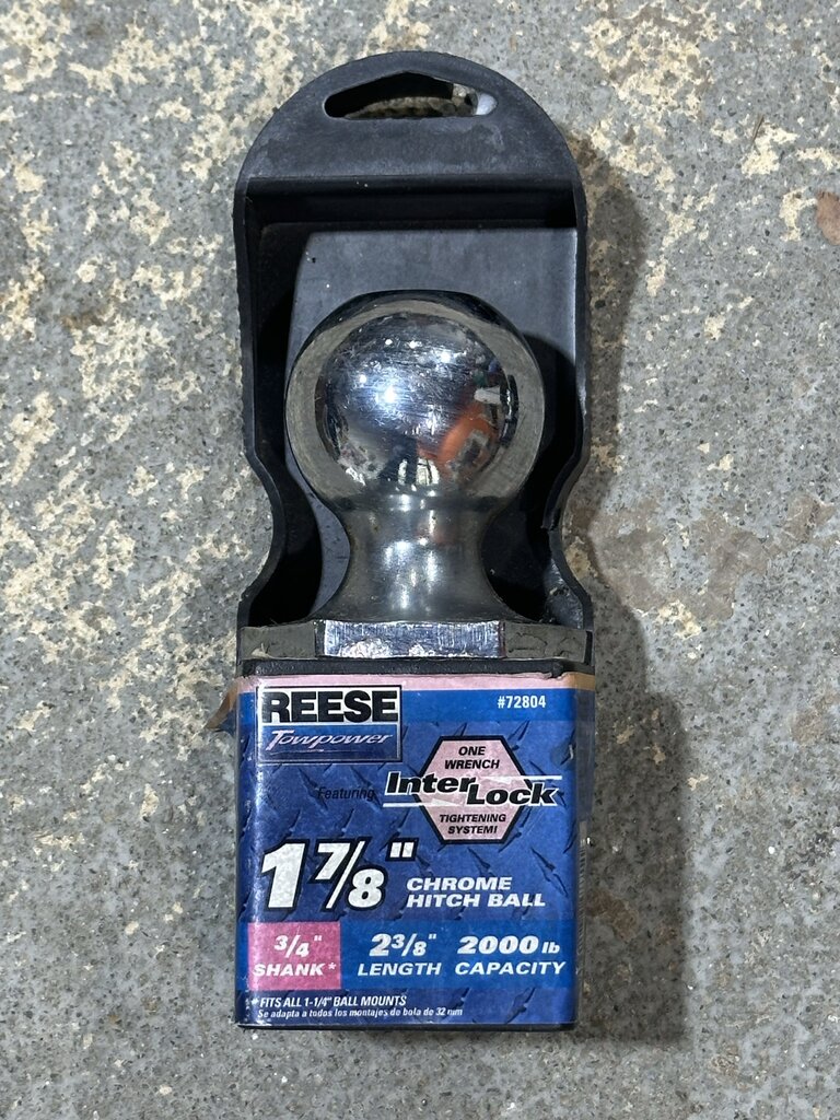 1-7/8 in. Steel Interlock Hitch Ball