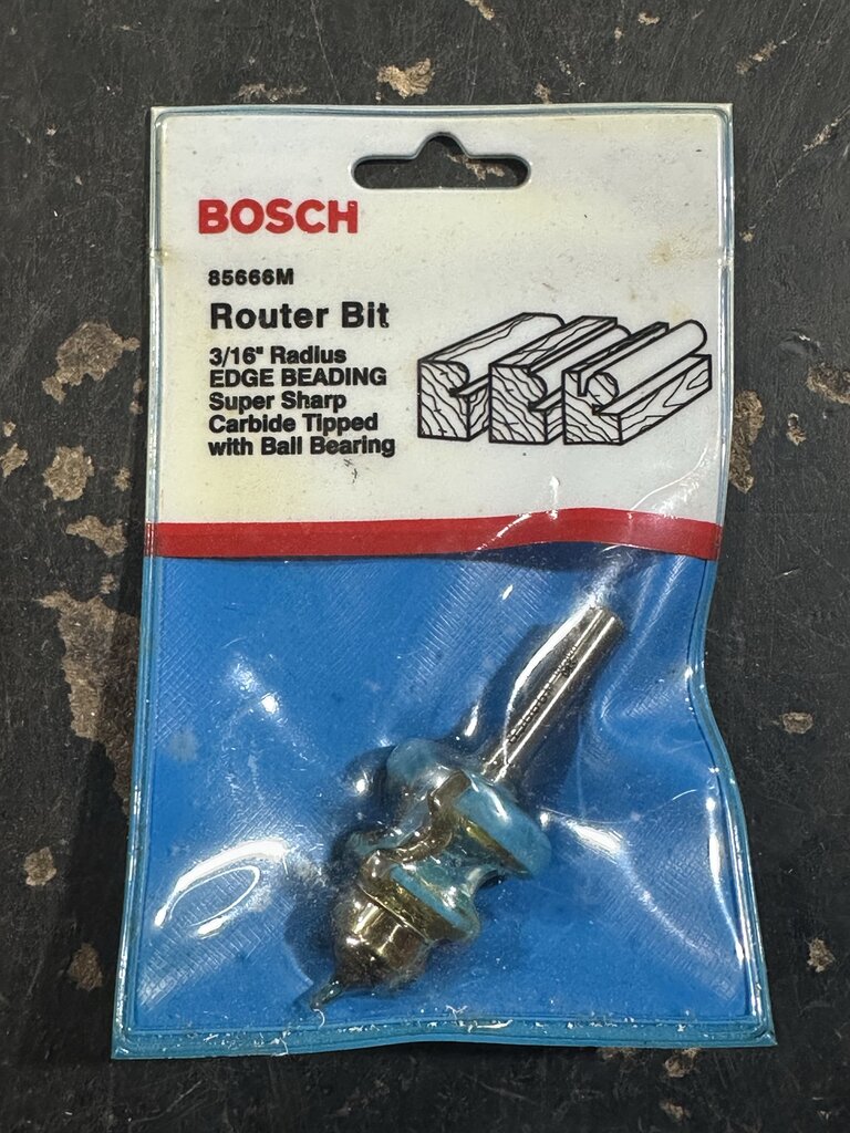 Edge Beading Router Bit