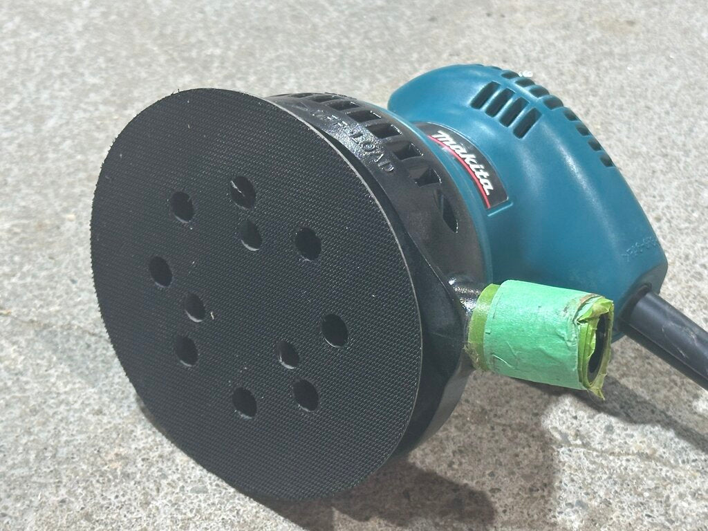 Corded Random Orbit Sander