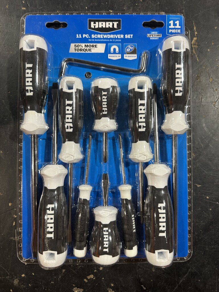 11-Piece Screwdriver Set