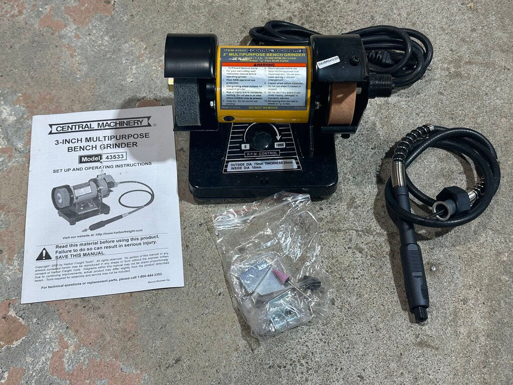 Multi-Purpose Bench Grinder