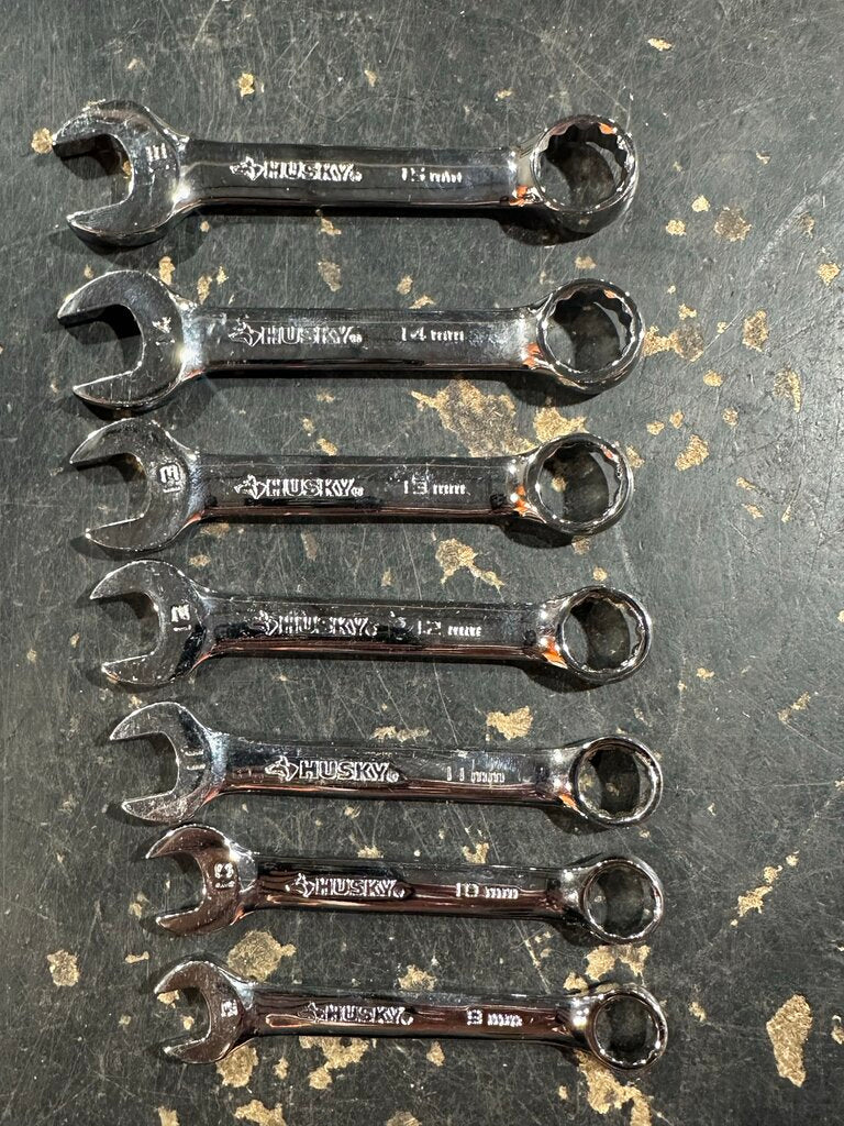 Short Combination Wrench Set