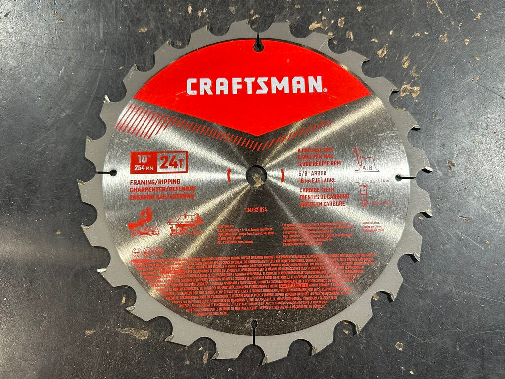 Carbide-Tipped Circular Saw Blade
