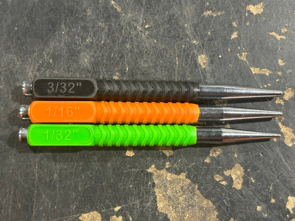 3-Piece Nail Set Punch Set
