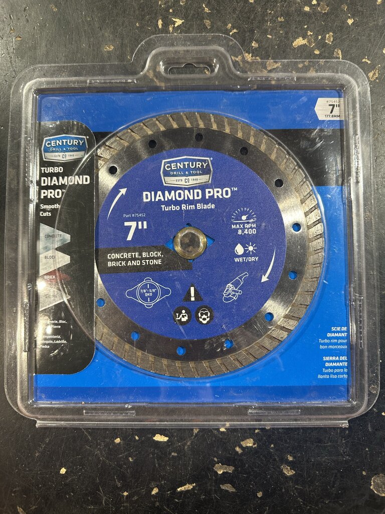 Turbo Rim Diamond Cutting Blade