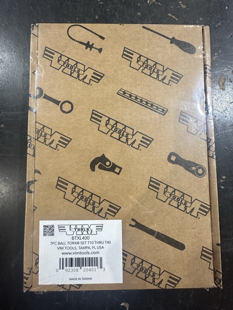 7-Piece Extra Long Ball Torx Socket Driver Set