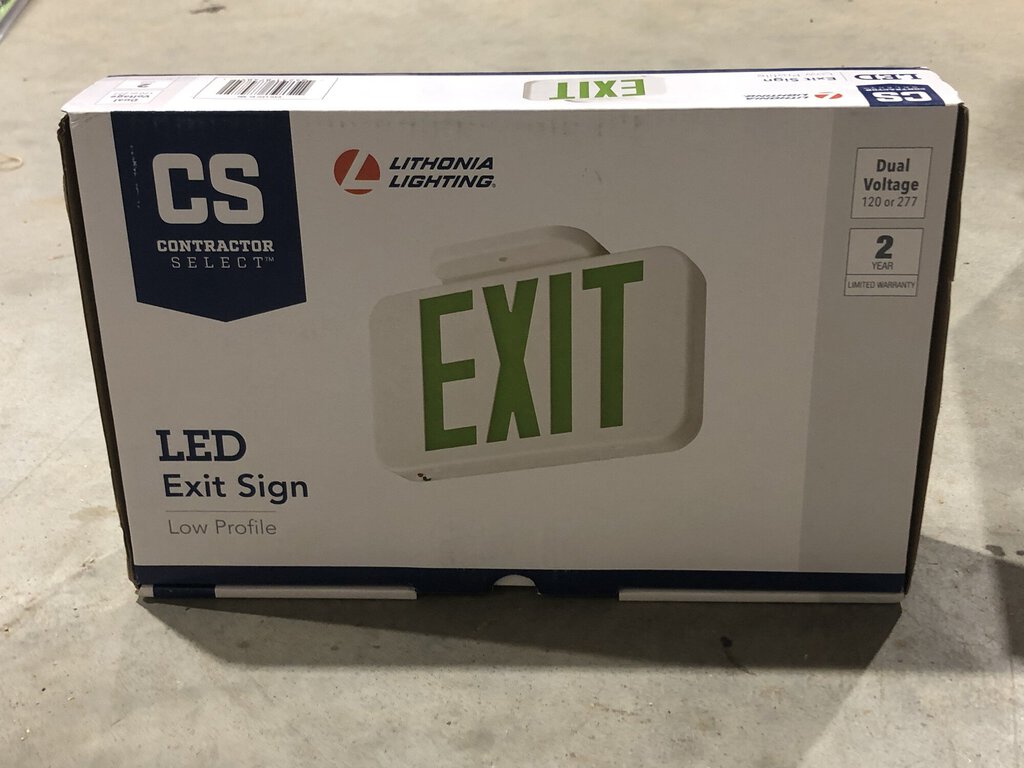 LED Exit Sign