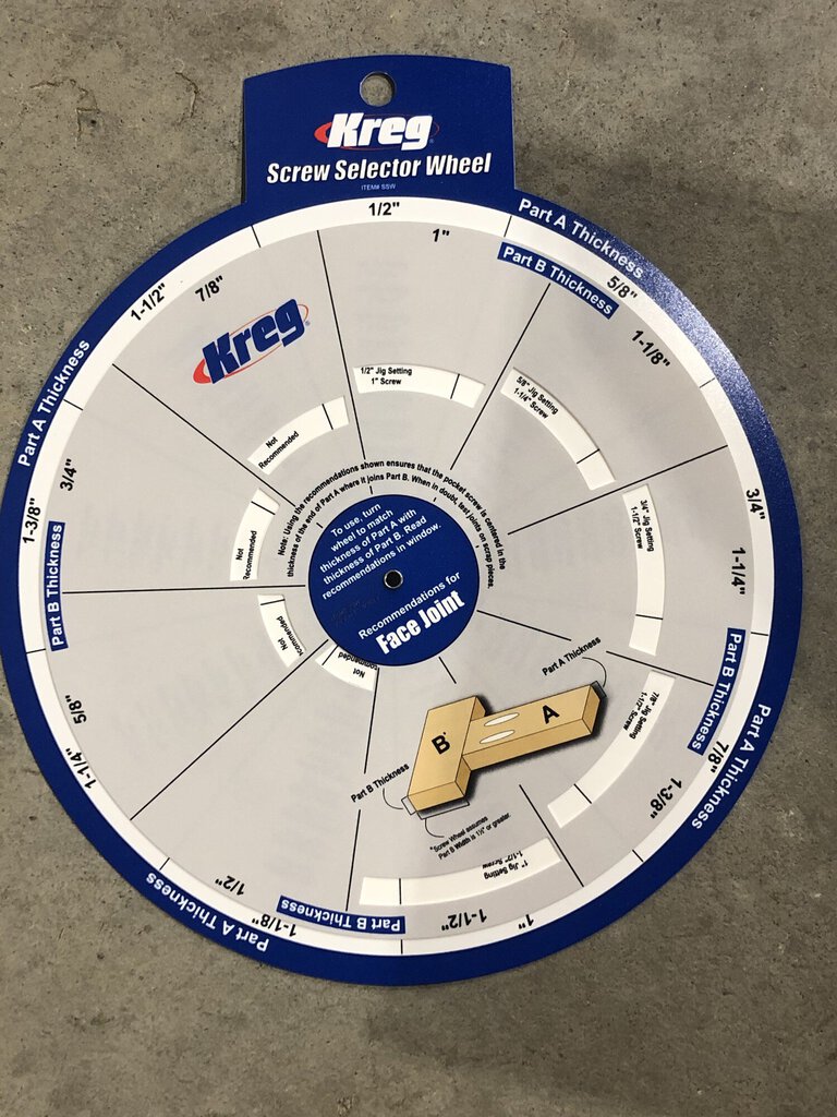 Screw Selector Wheel