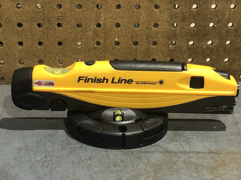 Finish Line Laser Mark Torpedo Level