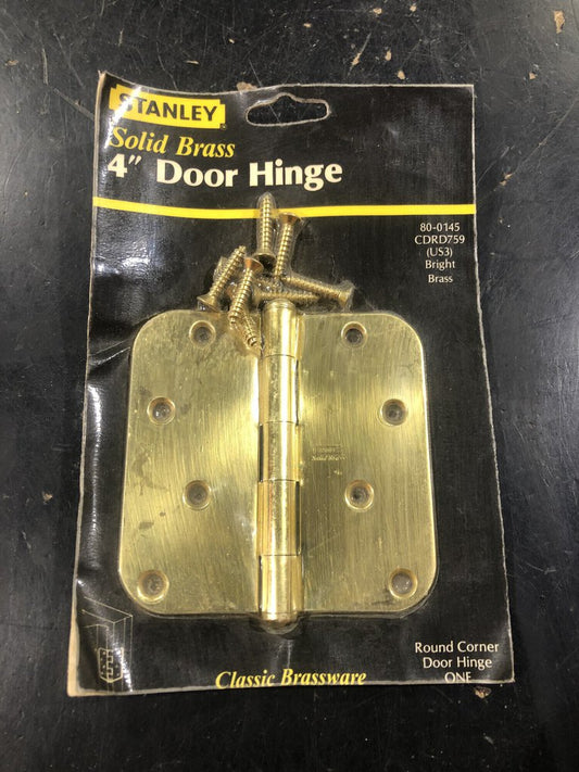 Solid Brass Door Hinge