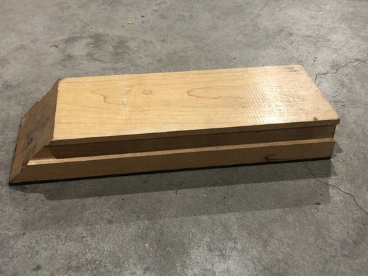 Wood Beating Block with Pad