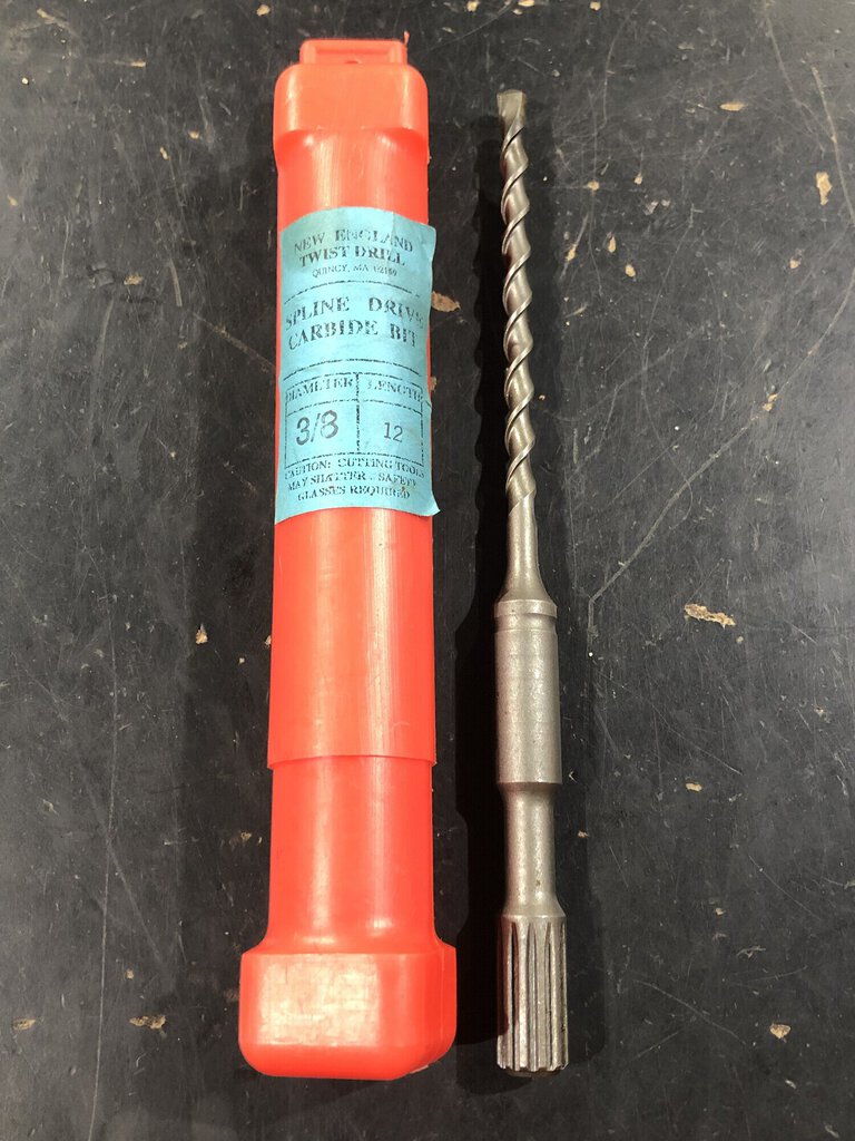 Spline Drive Carbide Bit