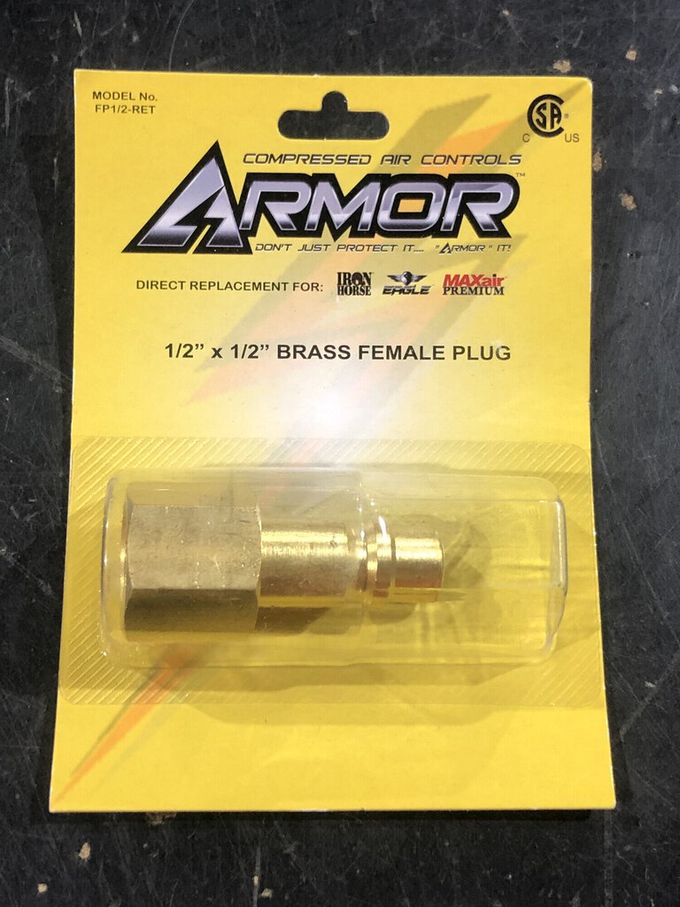 Brass Female Plug