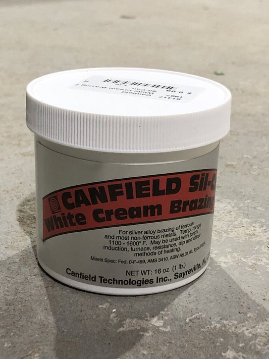 White Cream Brazing Flux