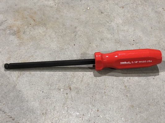 Ball End Hex Screwdriver