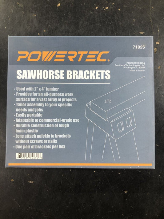 Plastic Sawhorse Backets