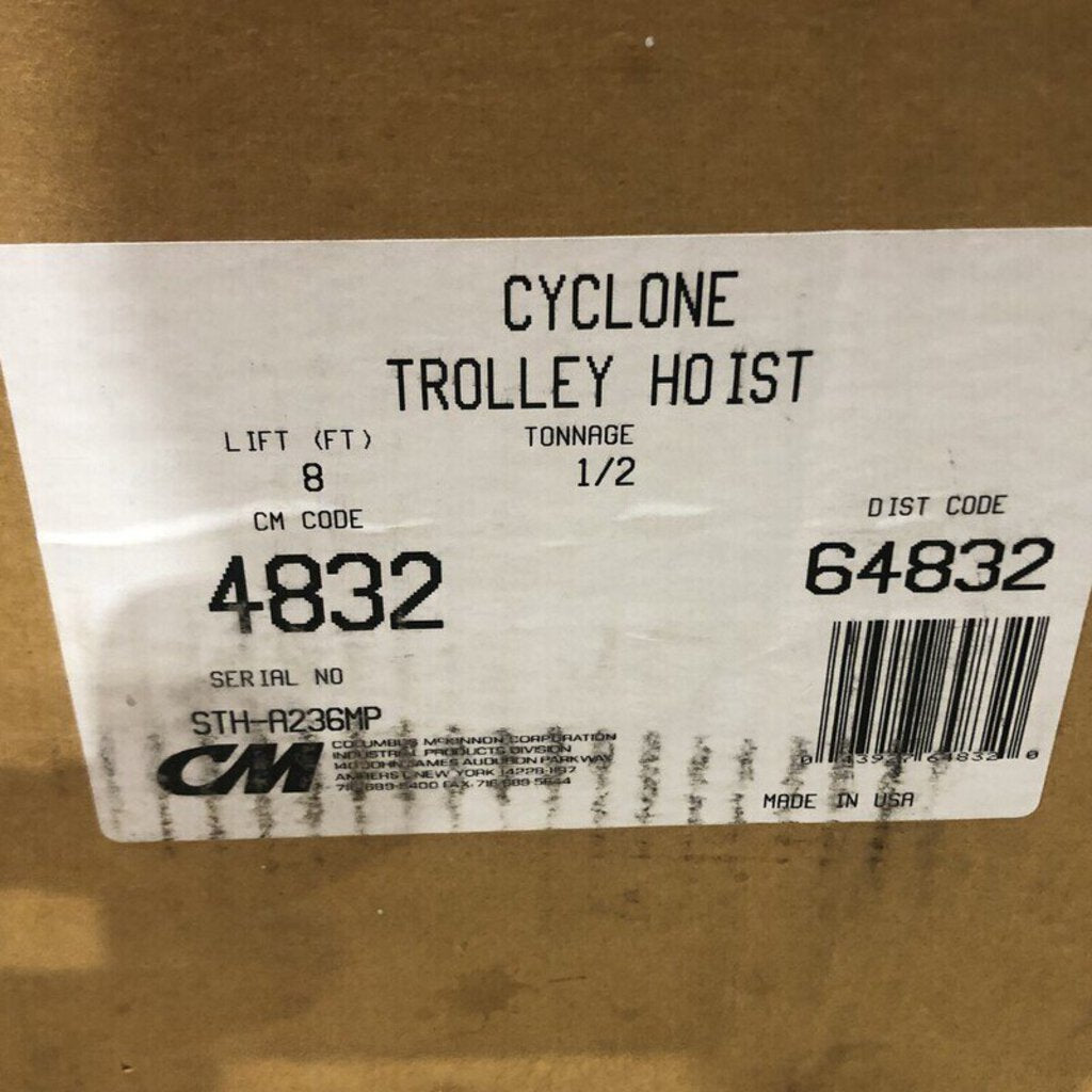 Cyclone Trolly Hoist