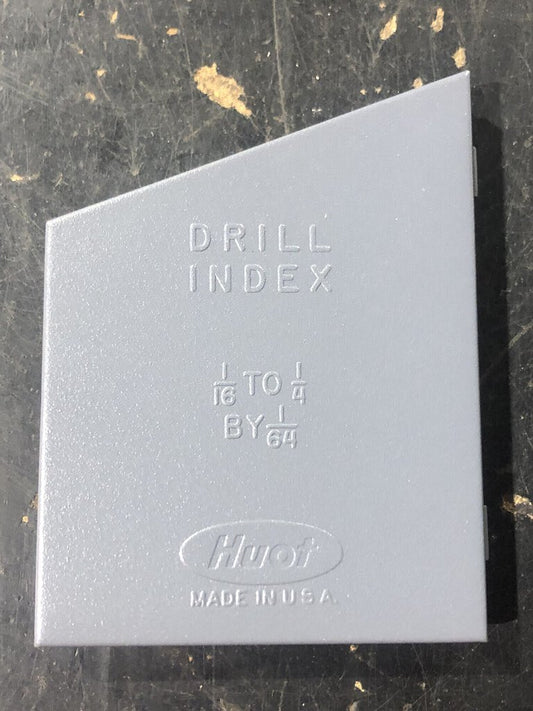 Jobber Length Fractional Drill Index