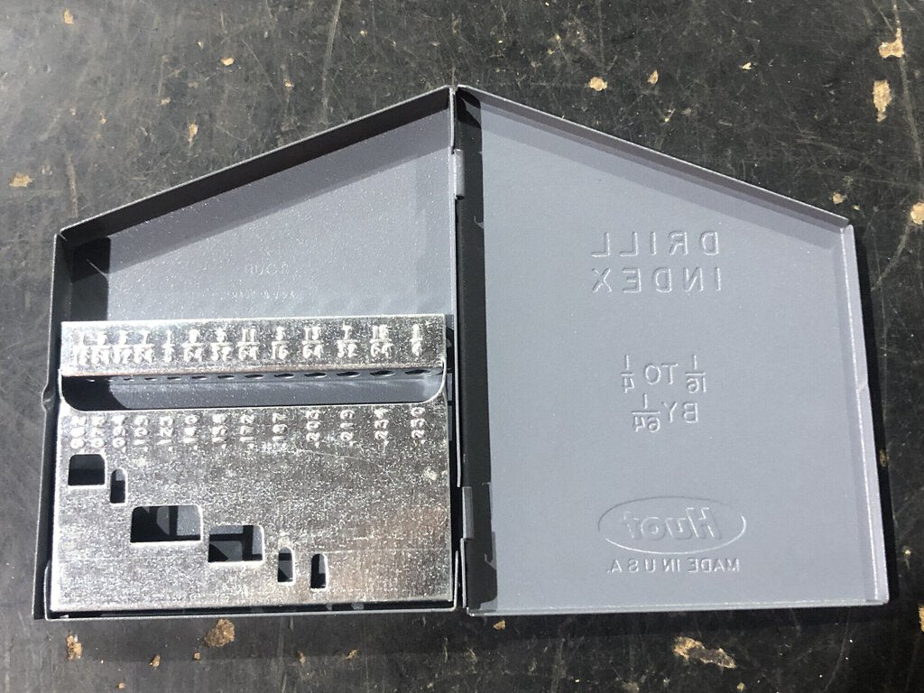 Jobber Length Fractional Drill Index