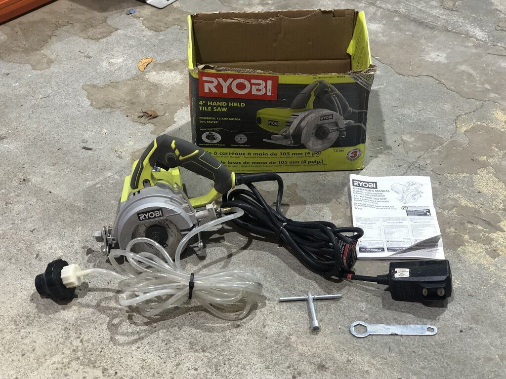 Corded Hand Held Tile Saw