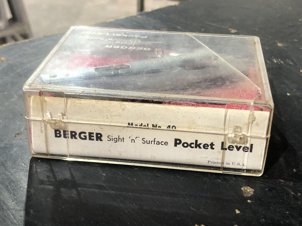 Sight & Surface Pocket Level