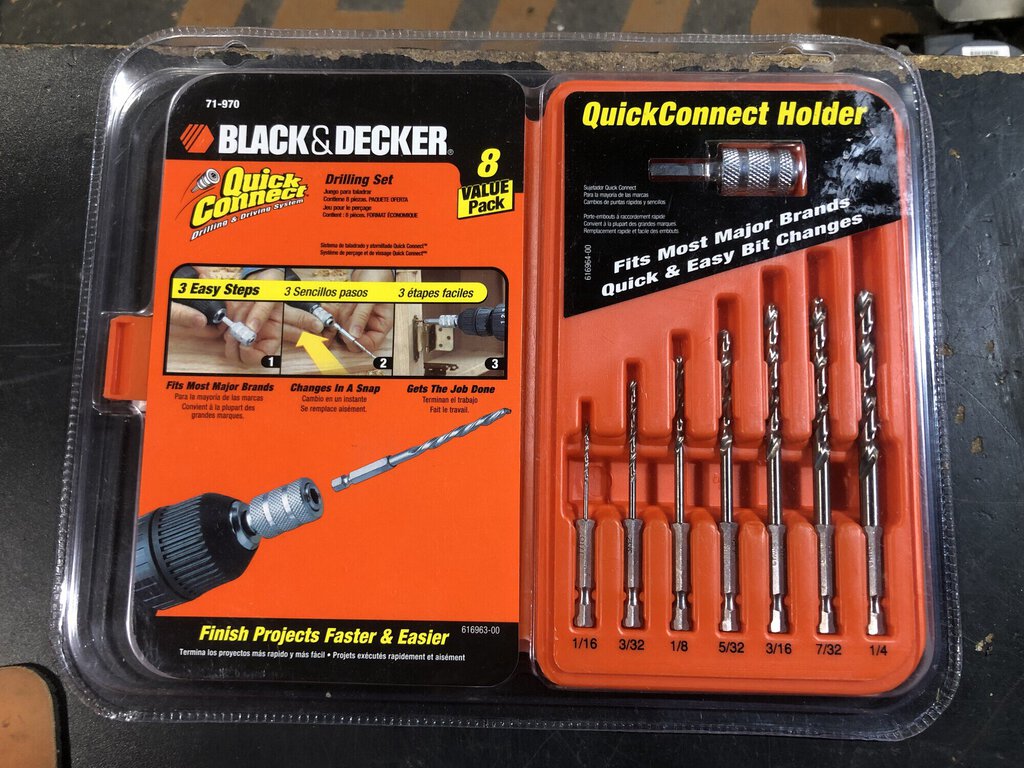 Quick Connect Drill Set