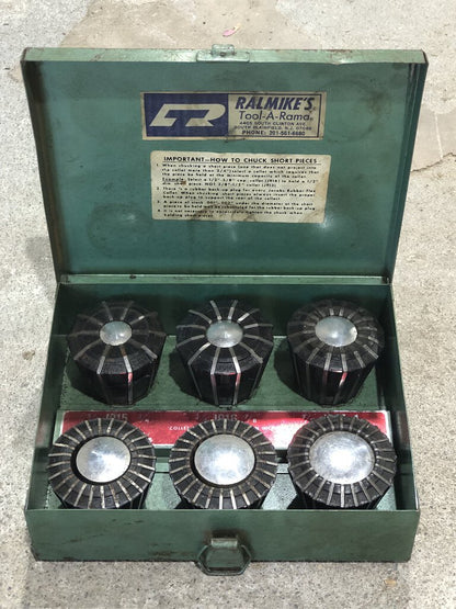 Rubber Flex Collet Set