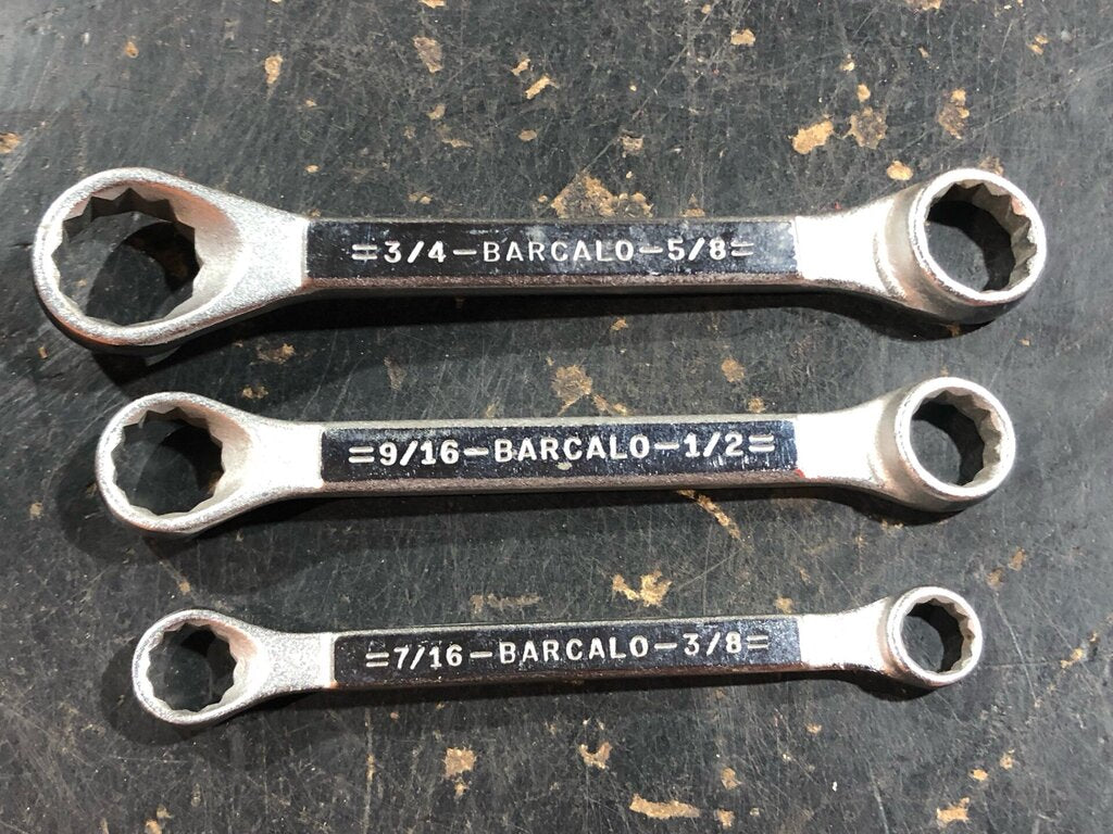 Double Box End Wrench Set