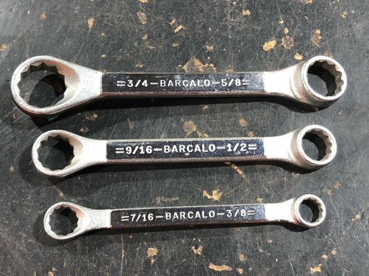 Double Box End Wrench Set