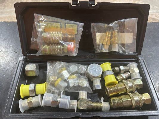 Hydraulic Quick Coupler And Fitting Assortment Kit