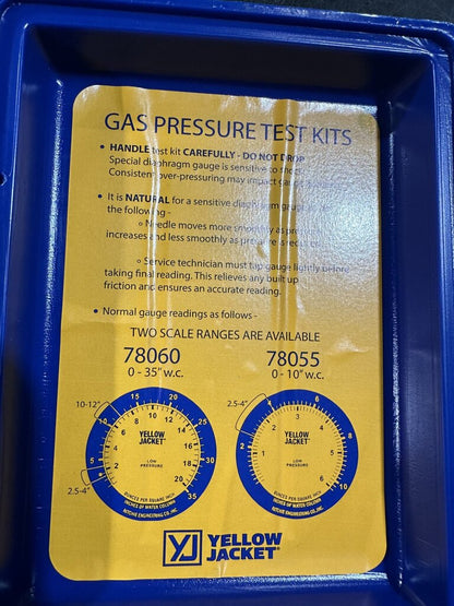 Gas Pressure Test Kit