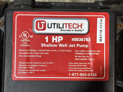 Shallow Well Jet Pump