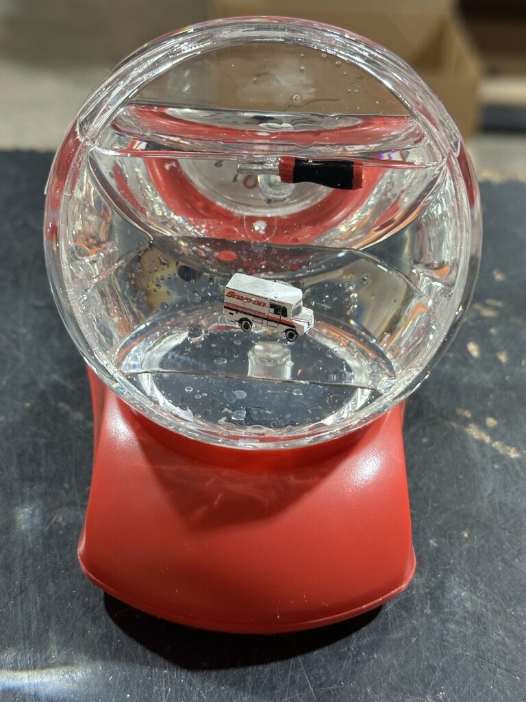 Image® Liquid-Filled Globe Clock