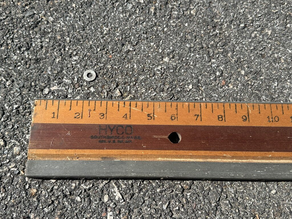 Wood & Steel Straightedge Rule
