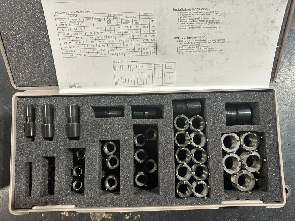 Fine Series Thread Repair Kit
