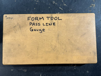 Form Tool Pass Line Gauge
