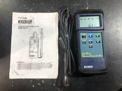 Heavy Duty Hot Wire Thermo-Anemometer