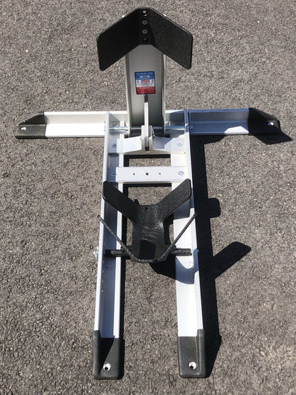 Pit-Stop / Trailer Stop Wheel Chock Stand