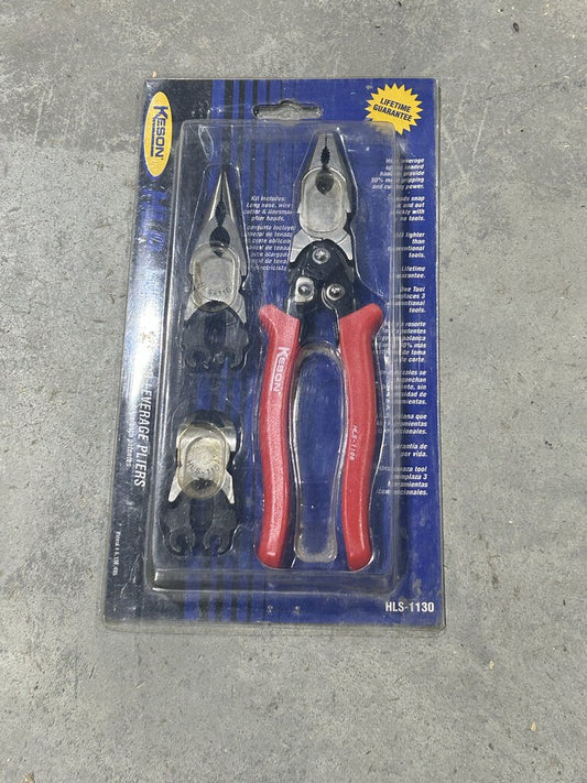 Multi-Head High Leverage Pliers