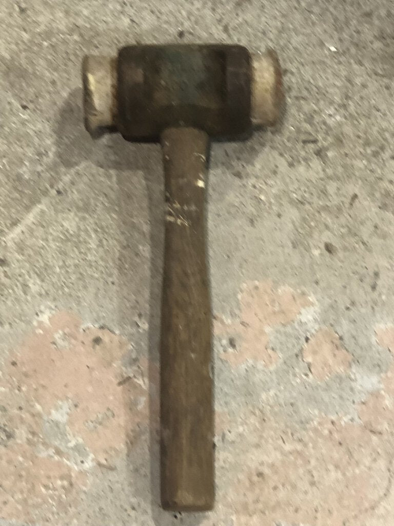 Solid Head Rawhide Hammer