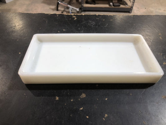 Milk Glass Small Parts Tray