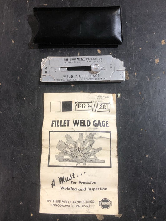 Fillet Weld Gage