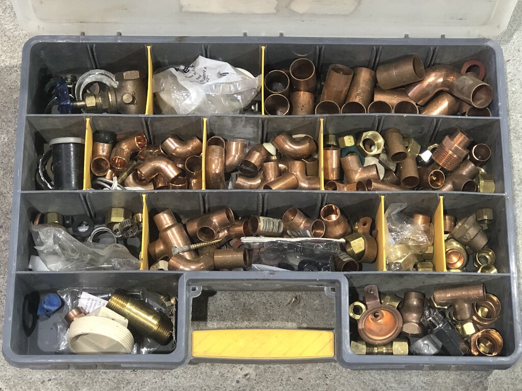 Plumbers Parts Organizer