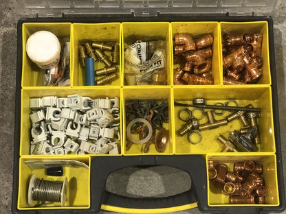 Plumbers Parts Organizer