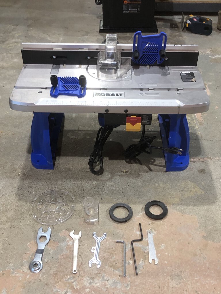 Corded Router & Table Combo