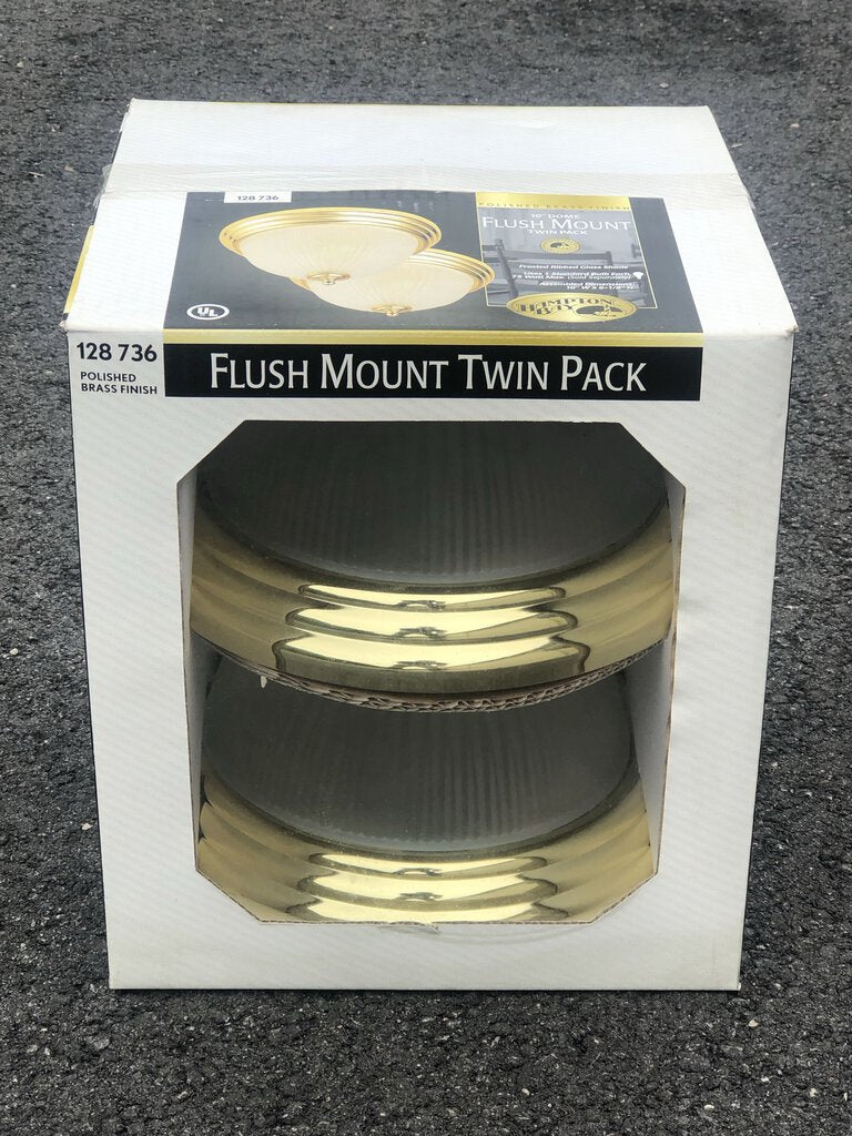 Flush Mount Light Twin Pack