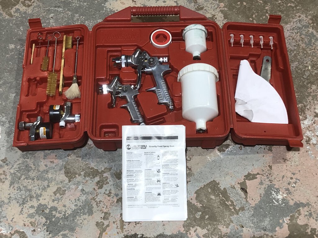 Gravity Feed Spray Gun Kit