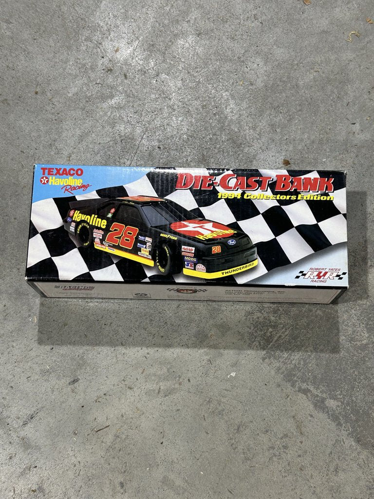 Havoline Racing Die Cast Bank 1994 Collectors Edition