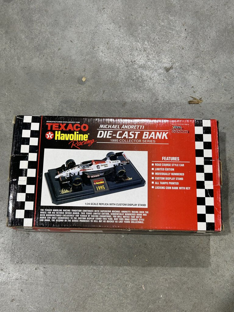 Havoline Racer Die-Cast Bank